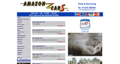 Desktop Screenshot of amazoncars.co.uk